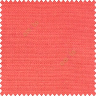 Solid texture red color jute finished vertical lines water drops small dots poly sofa fabric